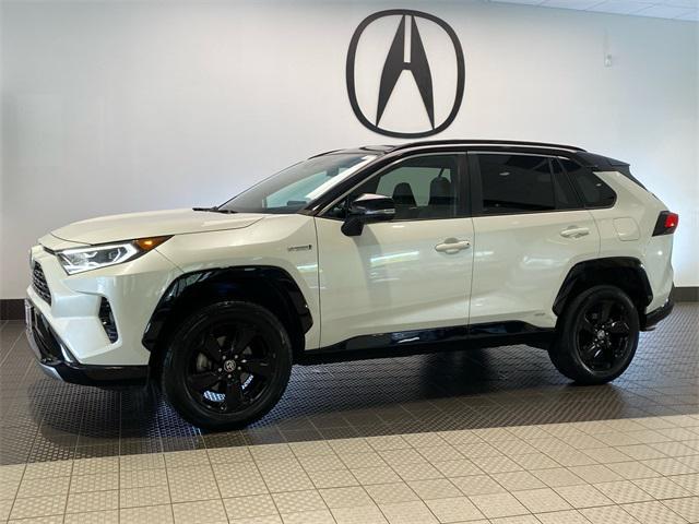 used 2021 Toyota RAV4 Hybrid car, priced at $31,071