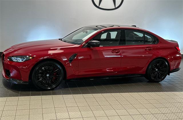 used 2022 BMW M3 car, priced at $79,721