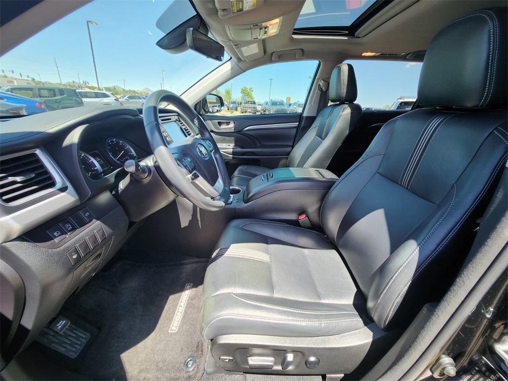 used 2017 Toyota Highlander car, priced at $23,499