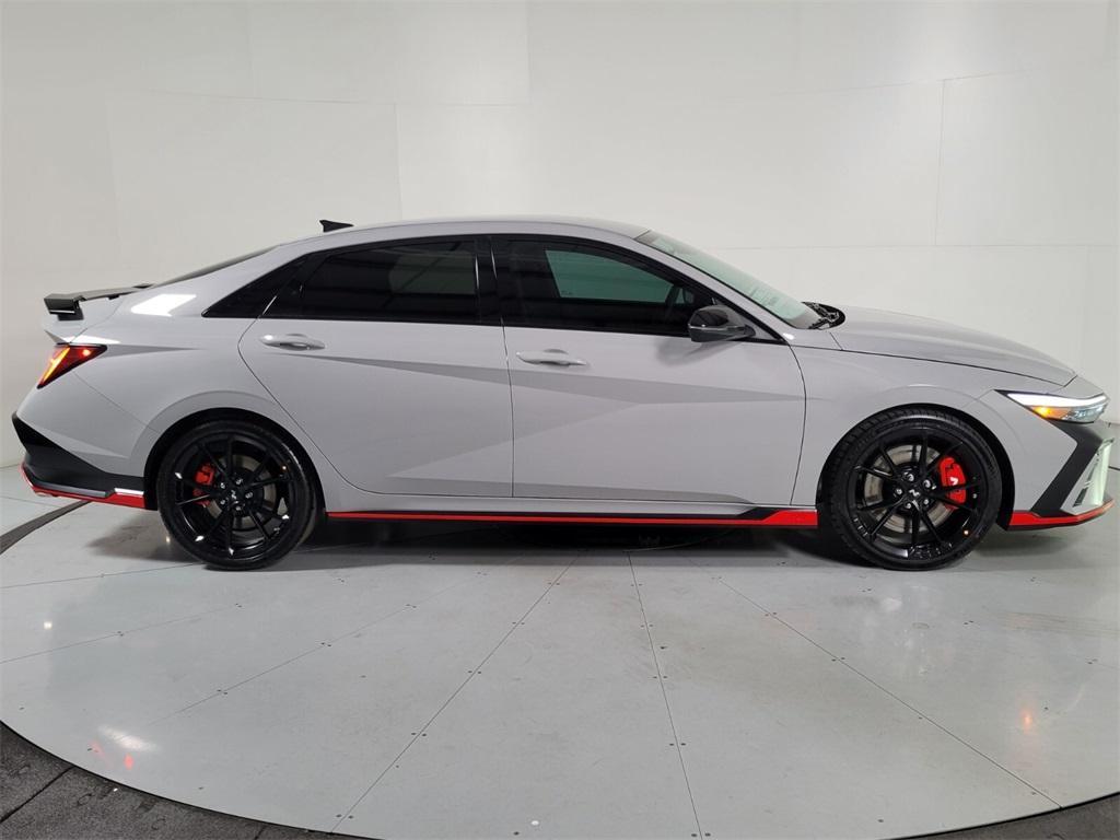 new 2025 Hyundai Elantra N car, priced at $35,600