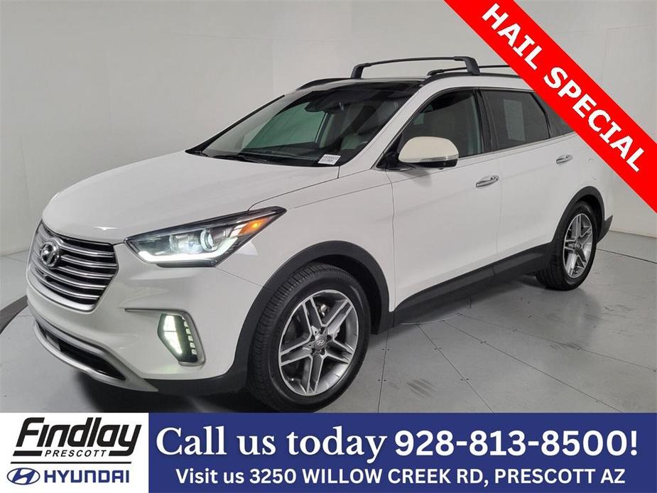 used 2018 Hyundai Santa Fe car, priced at $19,175