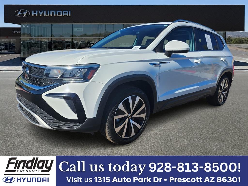 used 2023 Volkswagen Taos car, priced at $23,931