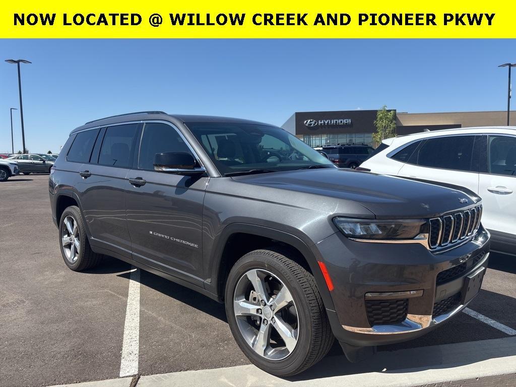 used 2021 Jeep Grand Cherokee L car, priced at $27,772