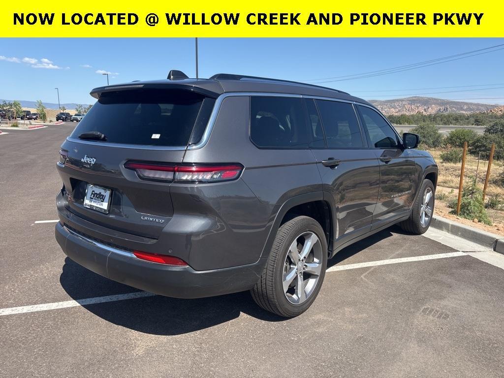 used 2021 Jeep Grand Cherokee L car, priced at $27,772