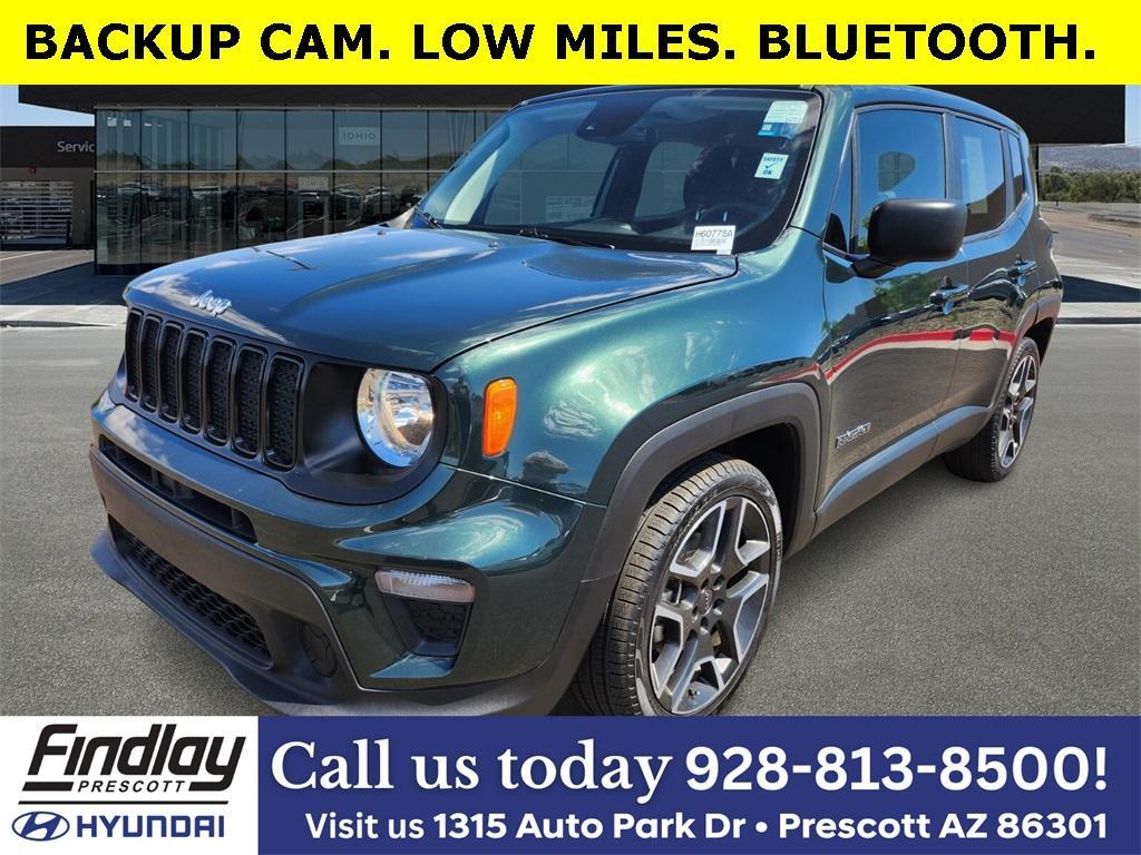 used 2021 Jeep Renegade car, priced at $17,209