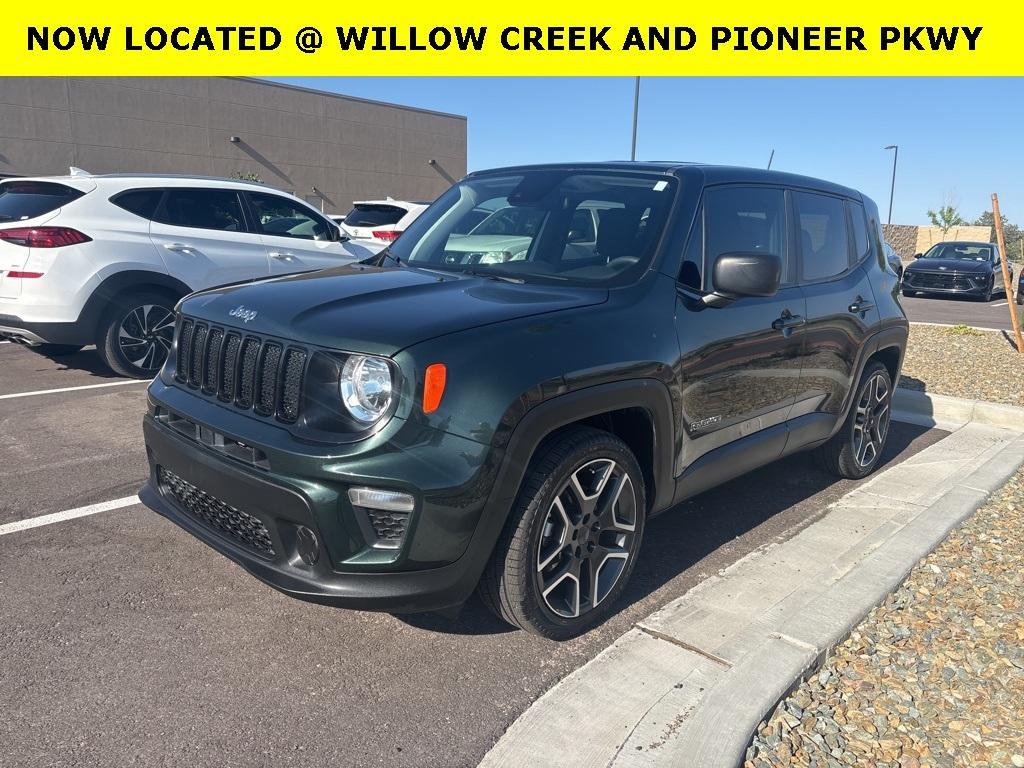 used 2021 Jeep Renegade car, priced at $17,836