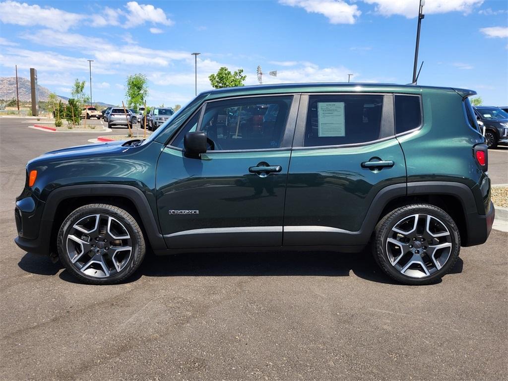 used 2021 Jeep Renegade car, priced at $17,209