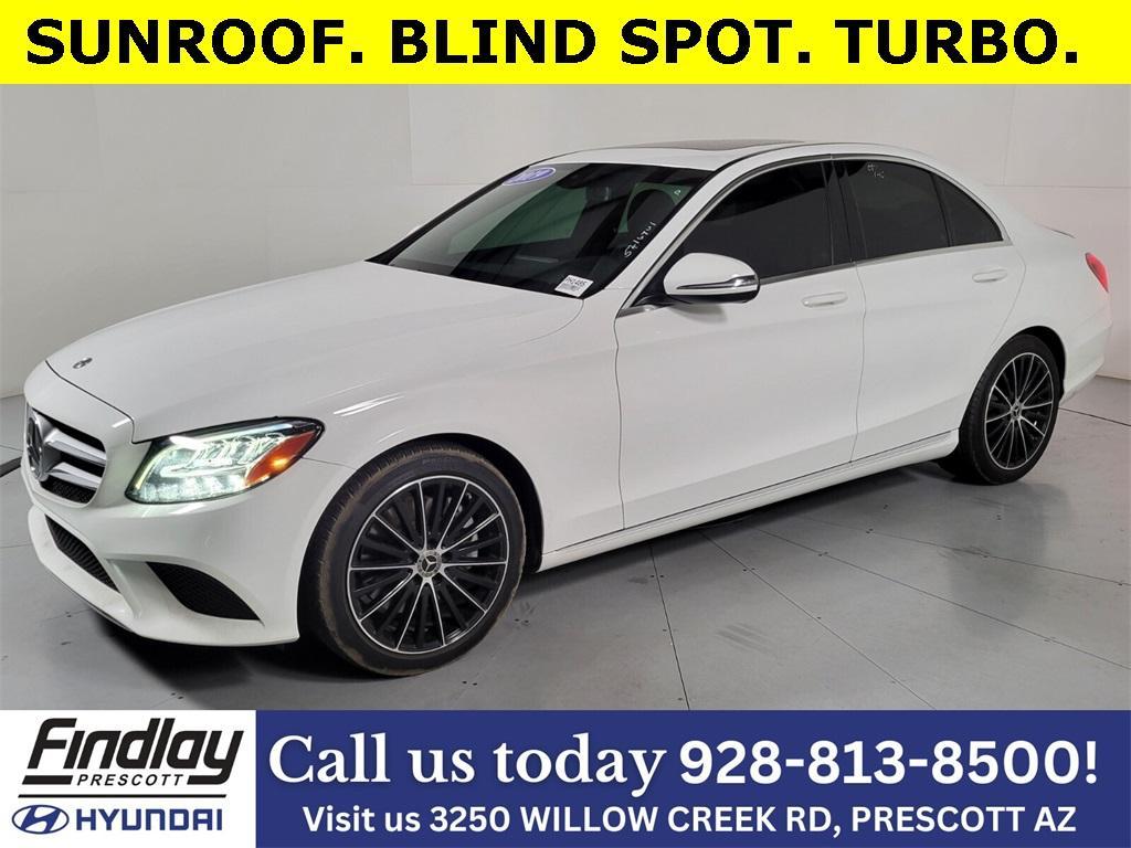 used 2019 Mercedes-Benz C-Class car, priced at $19,991