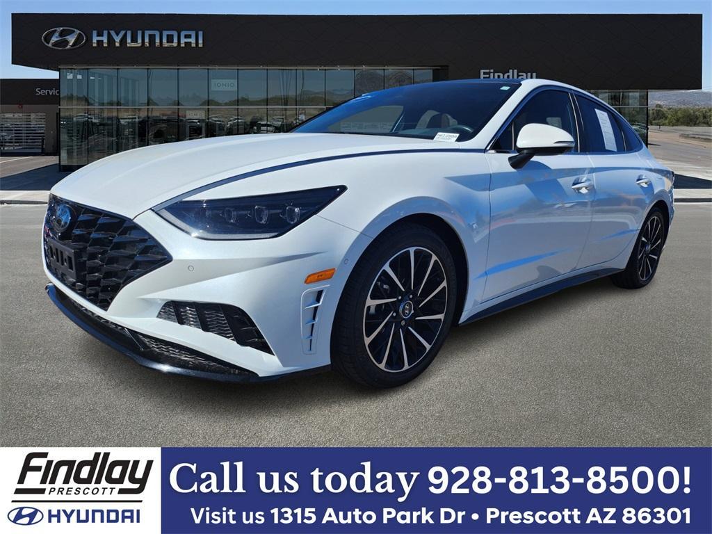 used 2021 Hyundai Sonata car, priced at $21,050