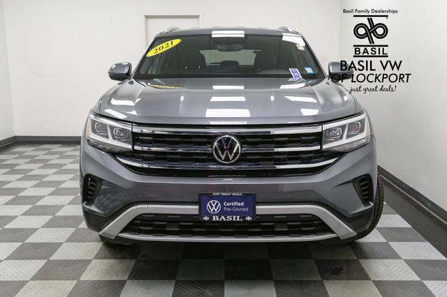 used 2021 Volkswagen Atlas Cross Sport car, priced at $26,395