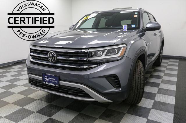 used 2021 Volkswagen Atlas Cross Sport car, priced at $26,395