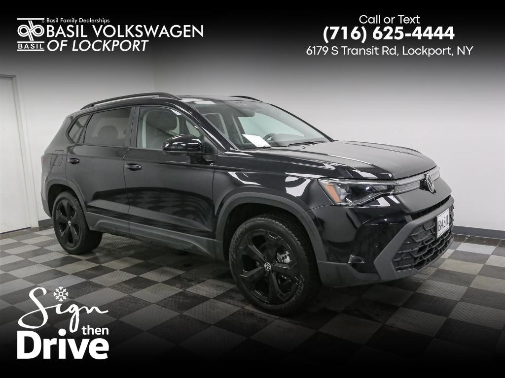 new 2025 Volkswagen Taos car, priced at $31,877