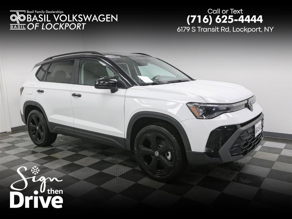 new 2025 Volkswagen Taos car, priced at $30,875