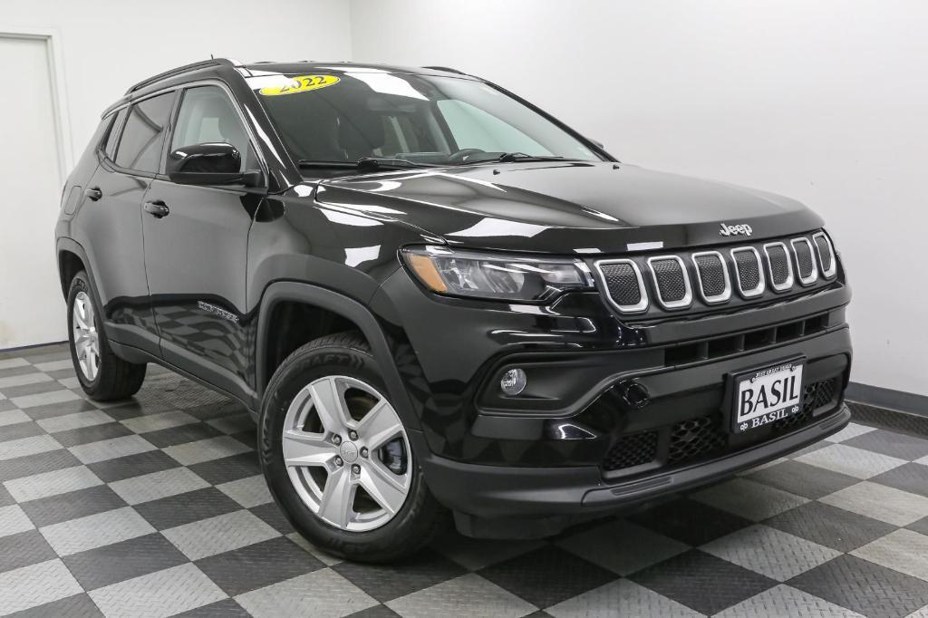 used 2022 Jeep Compass car, priced at $20,225