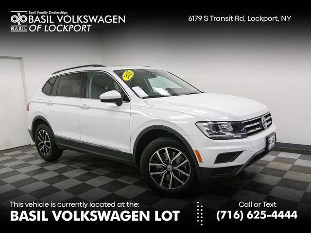 used 2021 Volkswagen Tiguan car, priced at $17,997