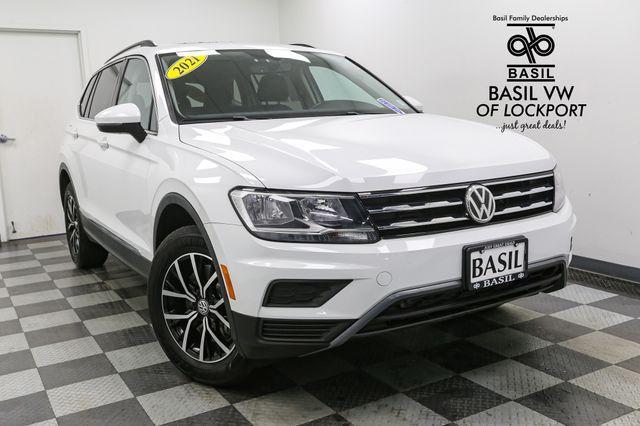 used 2021 Volkswagen Tiguan car, priced at $17,225