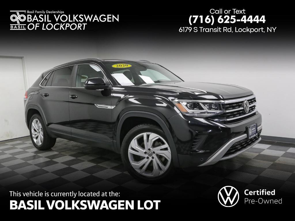 used 2020 Volkswagen Atlas Cross Sport car, priced at $24,125