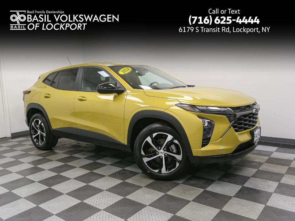 used 2024 Chevrolet Trax car, priced at $20,125