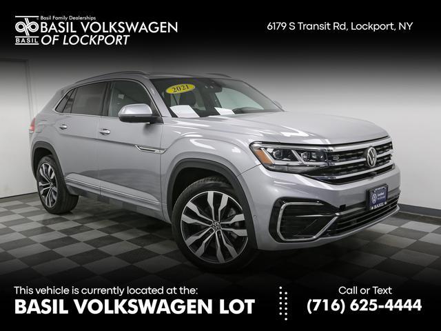 used 2021 Volkswagen Atlas Cross Sport car, priced at $32,325