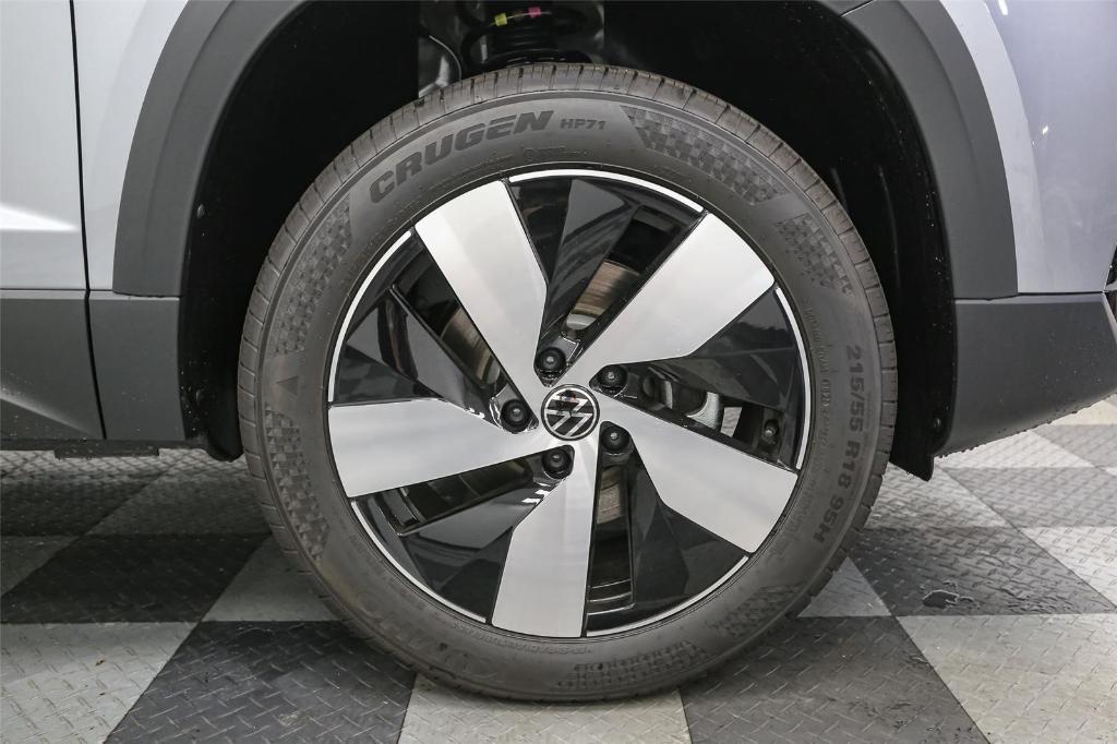 new 2025 Volkswagen Taos car, priced at $26,988