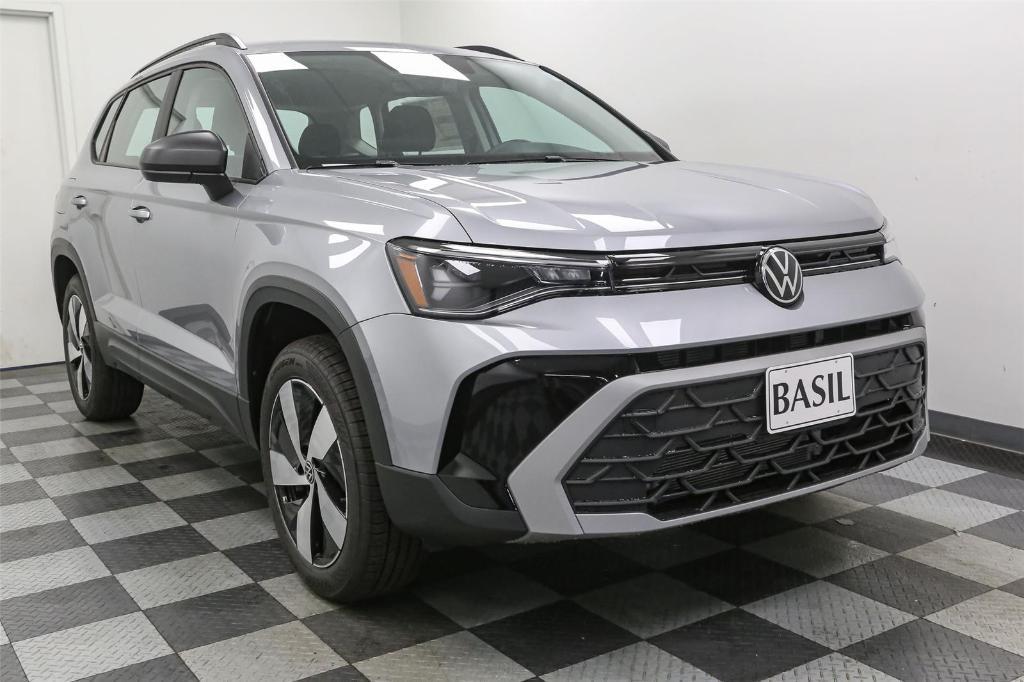 new 2025 Volkswagen Taos car, priced at $26,988