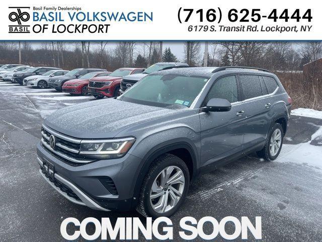 used 2021 Volkswagen Atlas car, priced at $28,225