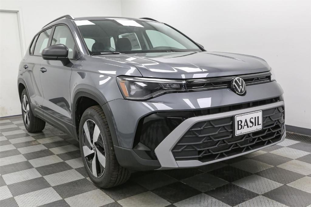 new 2025 Volkswagen Taos car, priced at $27,885