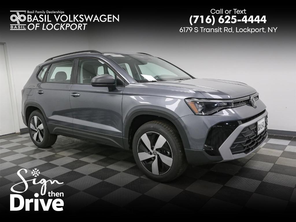 new 2025 Volkswagen Taos car, priced at $27,885