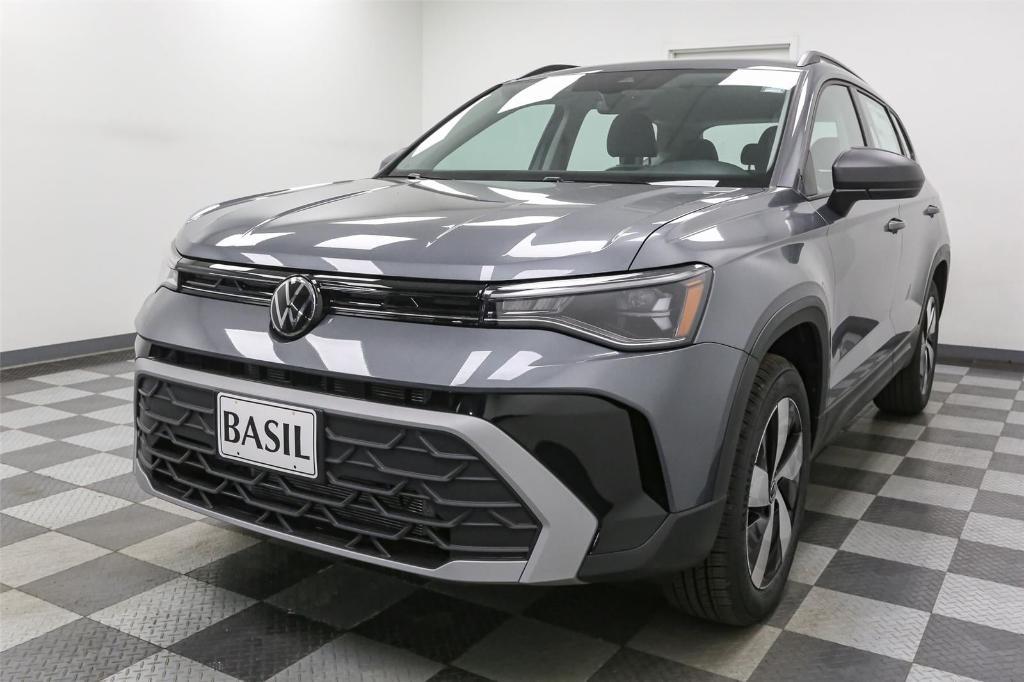 new 2025 Volkswagen Taos car, priced at $26,999