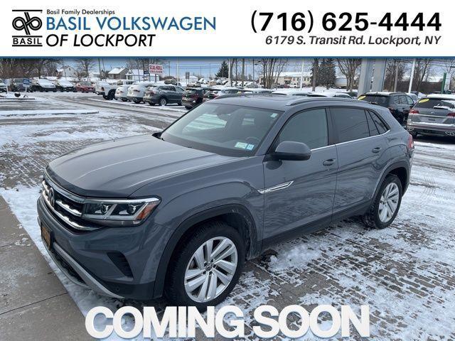 used 2021 Volkswagen Atlas Cross Sport car, priced at $25,997