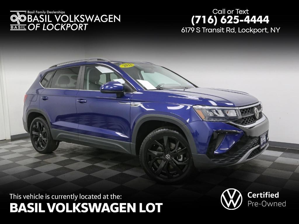 used 2022 Volkswagen Taos car, priced at $20,775