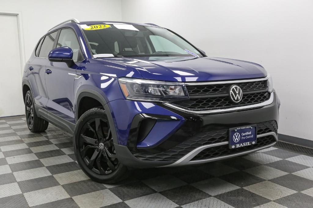 used 2022 Volkswagen Taos car, priced at $20,775