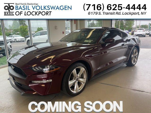 used 2018 Ford Mustang car, priced at $22,205