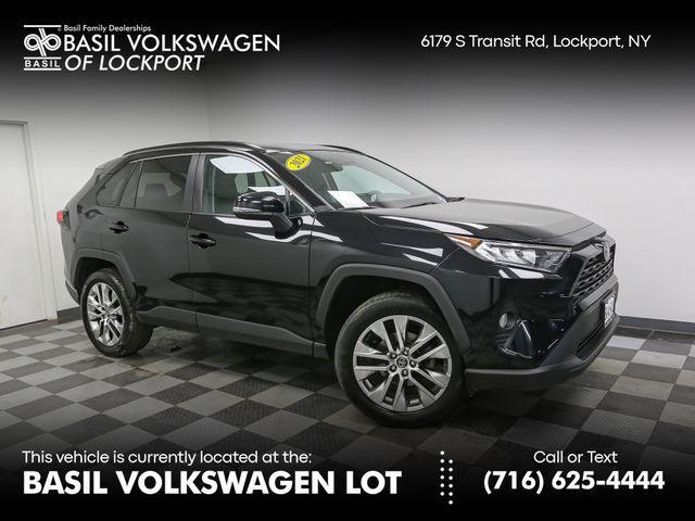 used 2021 Toyota RAV4 car, priced at $25,725