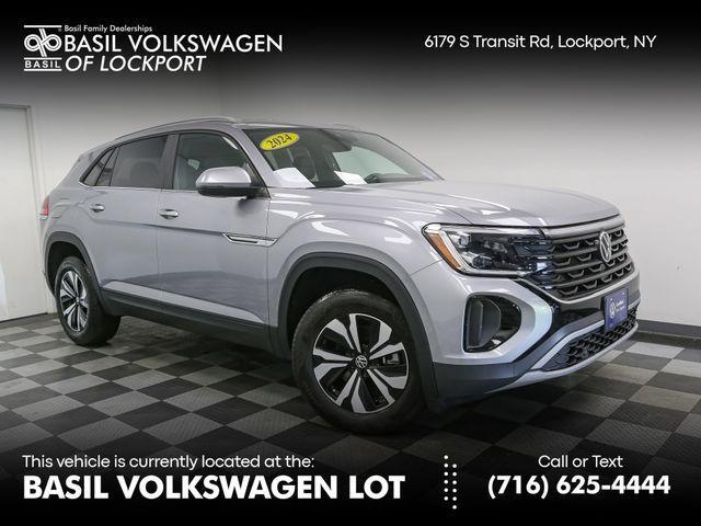 used 2024 Volkswagen Atlas Cross Sport car, priced at $34,496