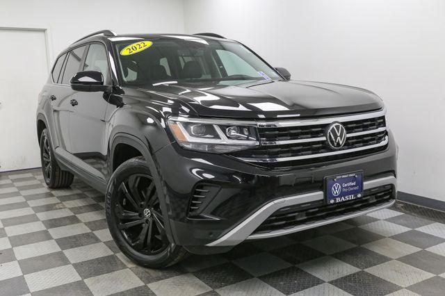 used 2022 Volkswagen Atlas car, priced at $30,225