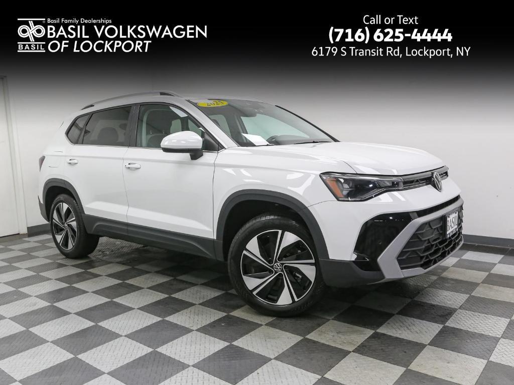 used 2025 Volkswagen Taos car, priced at $27,825