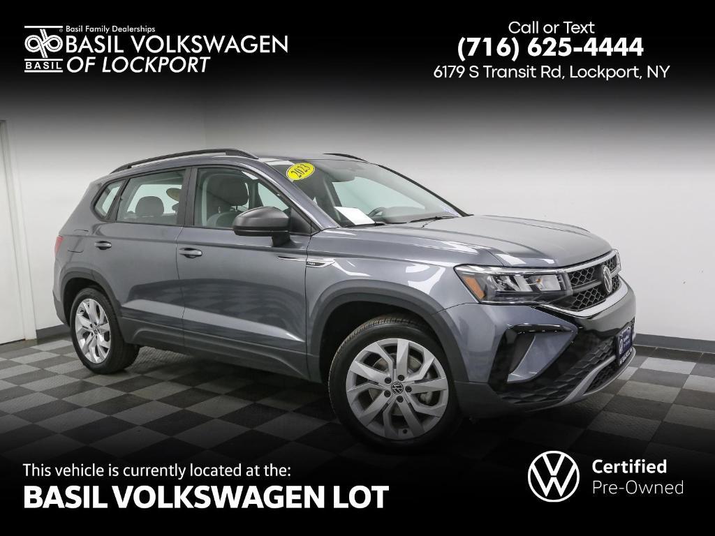 used 2023 Volkswagen Taos car, priced at $20,525