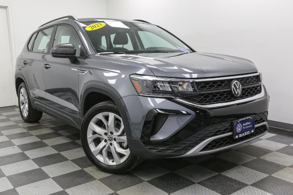 used 2023 Volkswagen Taos car, priced at $20,525