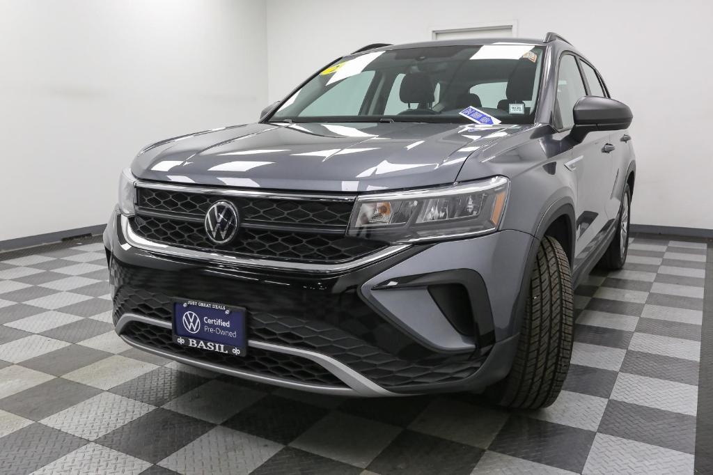 used 2023 Volkswagen Taos car, priced at $20,525