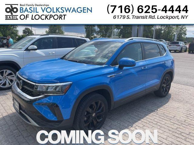 used 2023 Volkswagen Taos car, priced at $23,860