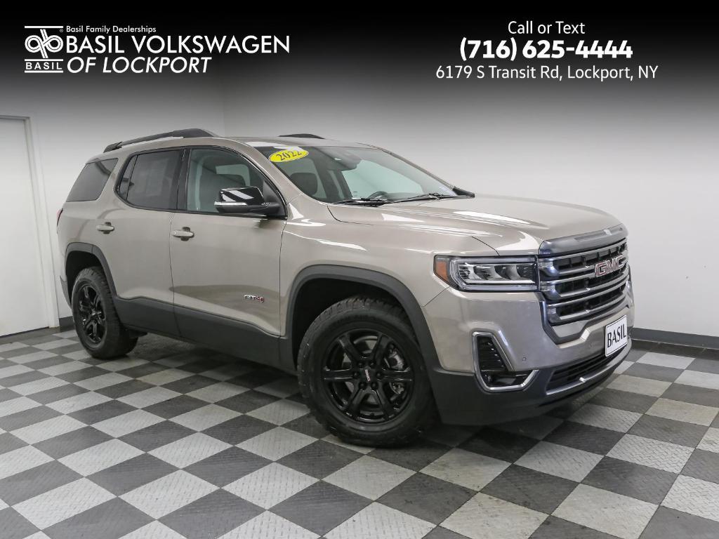 used 2022 GMC Acadia car, priced at $36,497