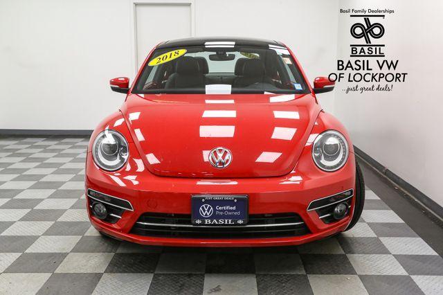 used 2018 Volkswagen Beetle car, priced at $19,495