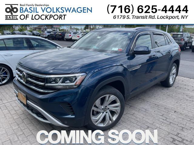 used 2021 Volkswagen Atlas Cross Sport car, priced at $28,576