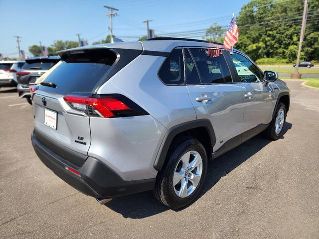 used 2021 Toyota RAV4 Hybrid car, priced at $18,999
