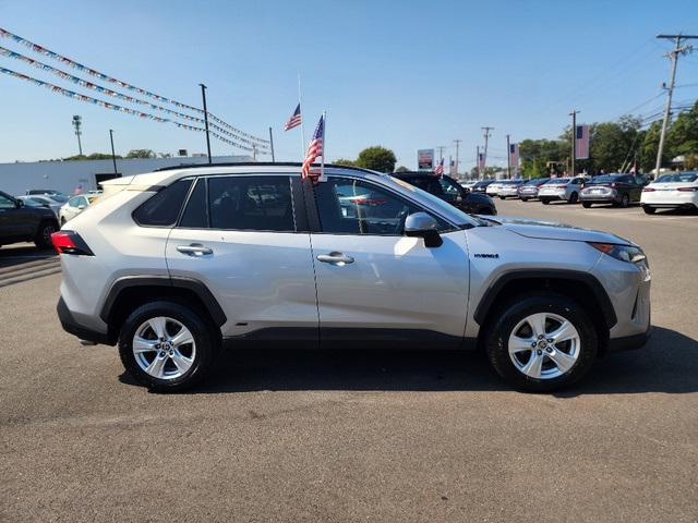 used 2021 Toyota RAV4 Hybrid car, priced at $18,999