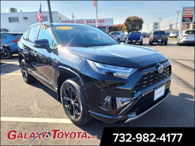 used 2023 Toyota RAV4 Hybrid car, priced at $34,899