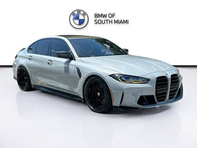 used 2022 BMW M3 car, priced at $75,500