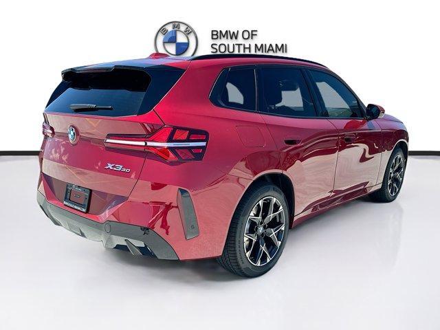 new 2025 BMW X3 car, priced at $56,185