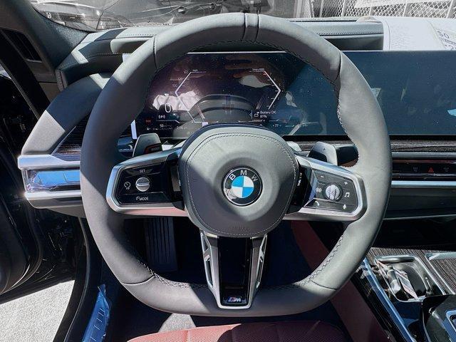 new 2025 BMW 740 car, priced at $98,742